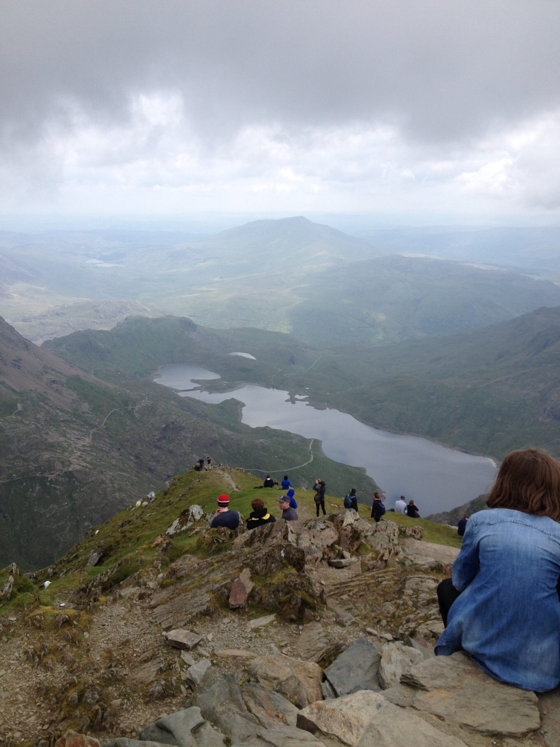 Peak of Mount Snowdon 2014