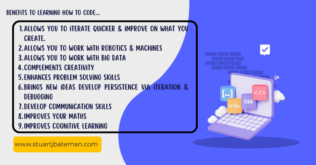 Learn to code - Benefits