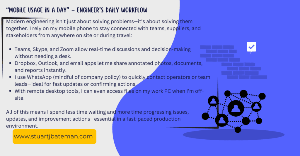 Mobile phone - The best engineers tool