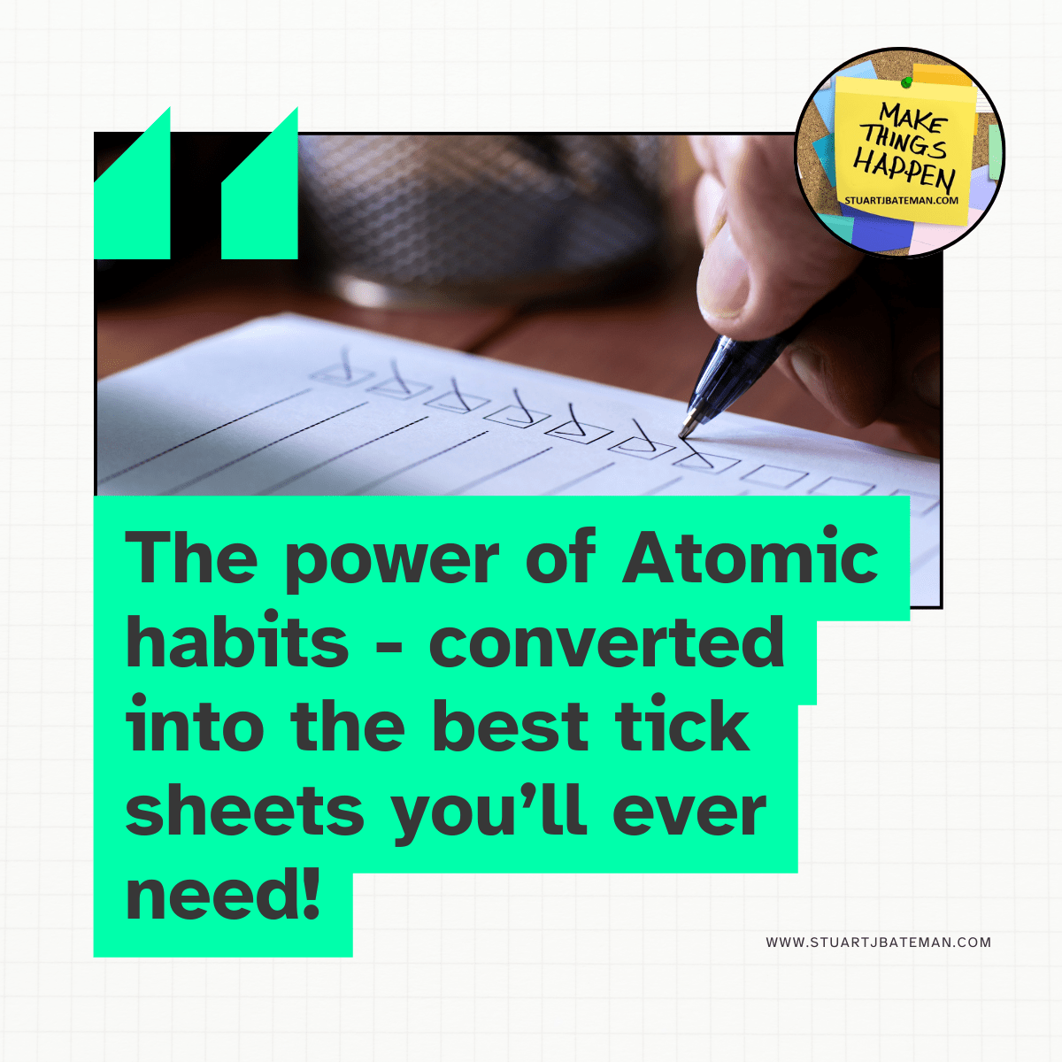 Atomic Tick sheet