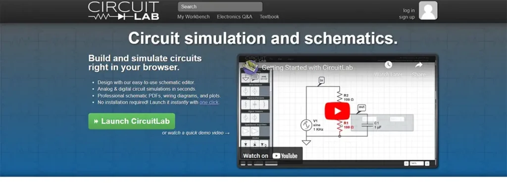 Electrical circuits - Circuitlab