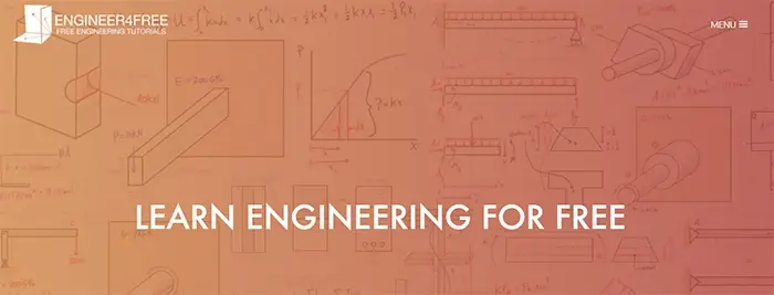 Free Mechanical engineering websites - Engineer4Free