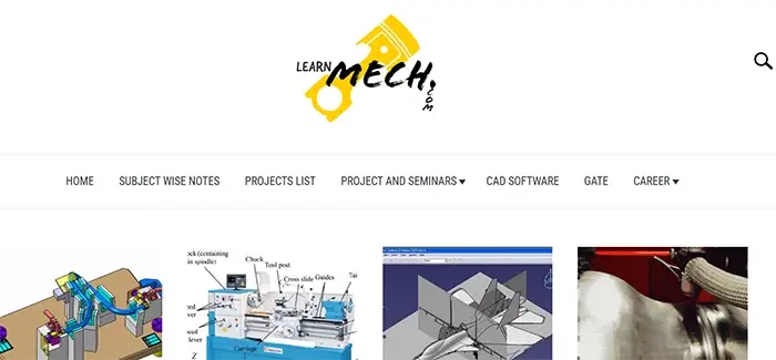 Free Mechanical engineering websites - LearnMech