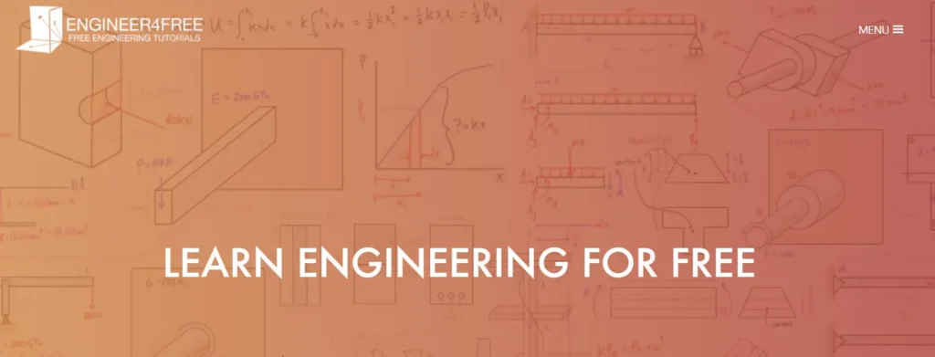 Free Mechanical engineering websites - Engineer4Free