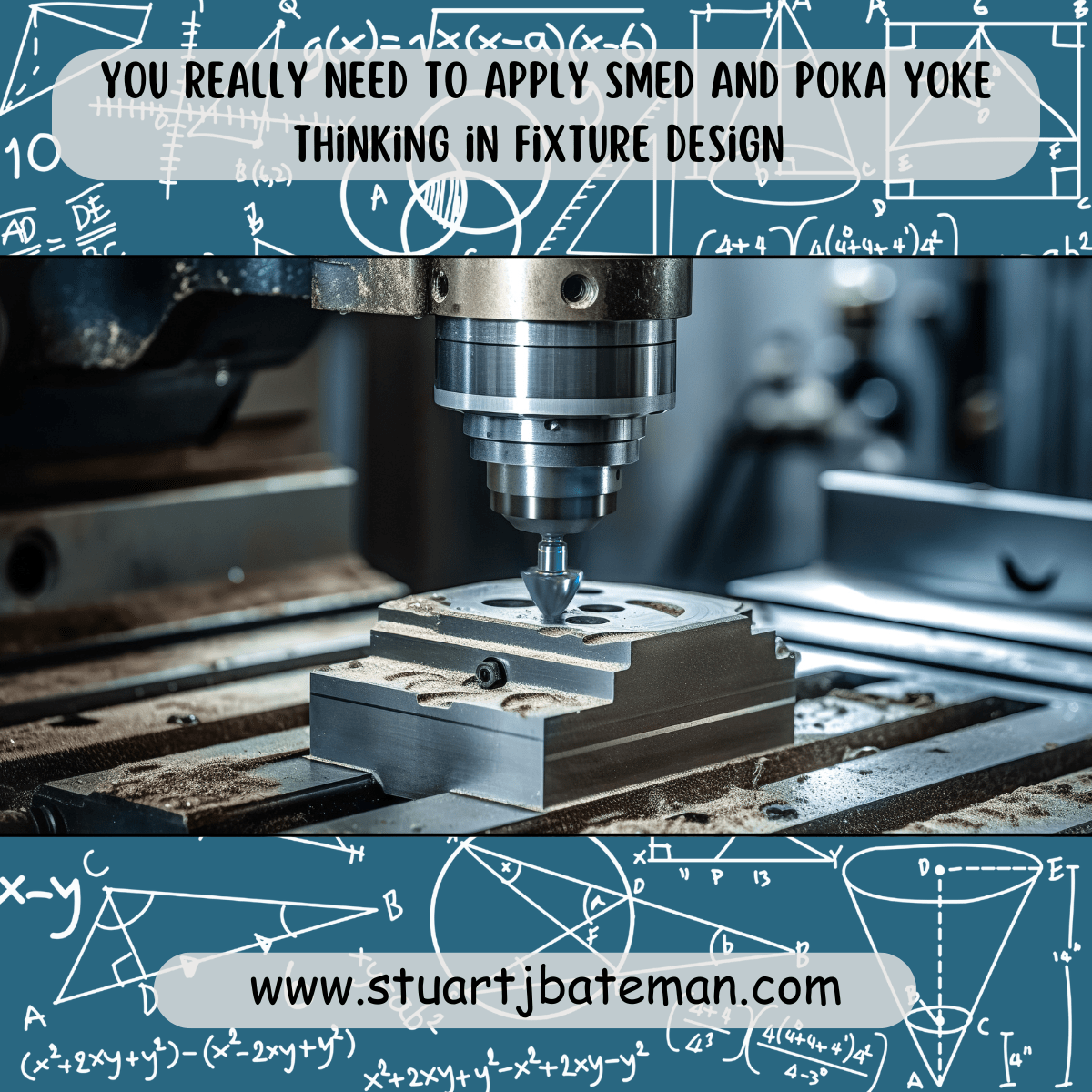 You really need to apply SMED and Poka Yoke Thinking in Fixture Design SMED and Poka Yoke thinking in fixture design