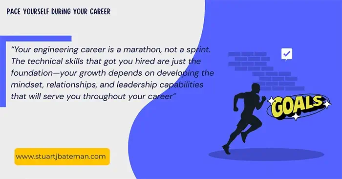 Engineering career - pace yourself