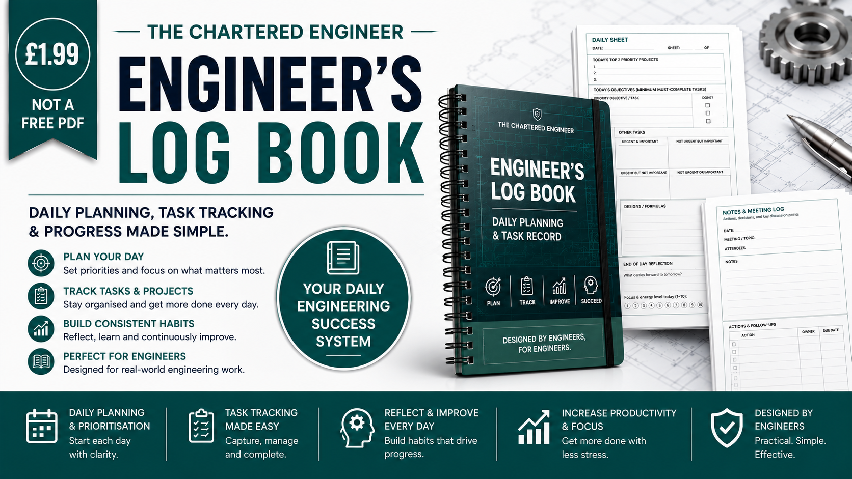 Engineers log book