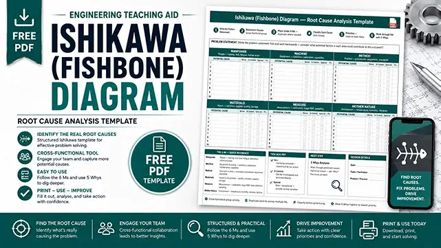 Free Ishikawa diagram PDF download